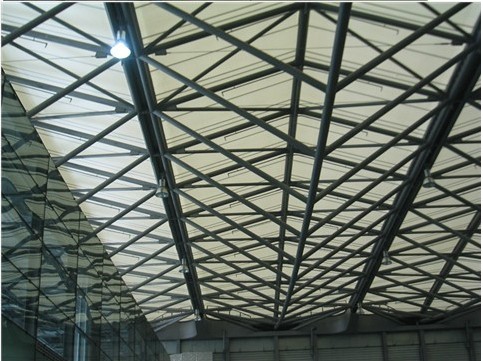 天津花果园钢结构网架工程