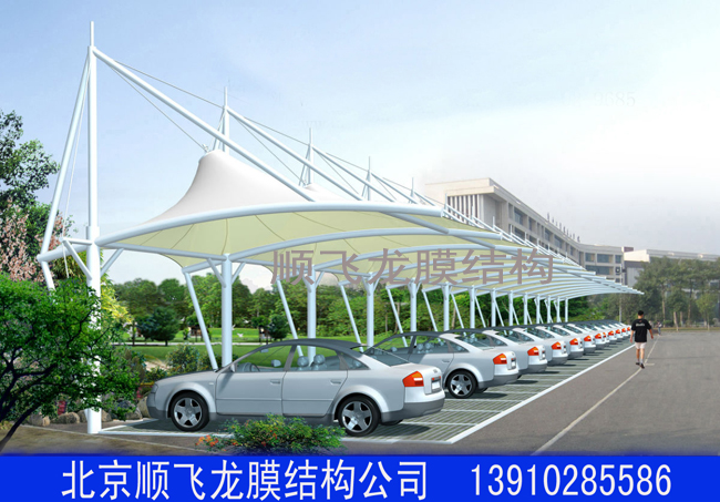 车棚膜结构