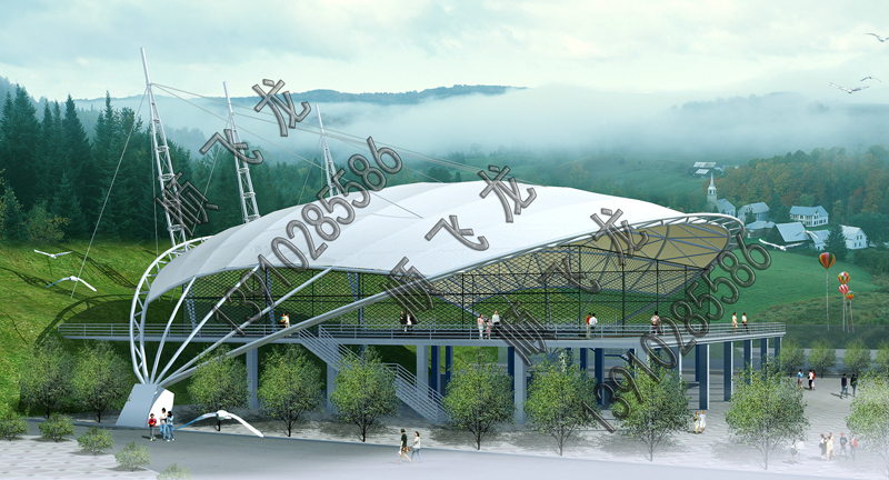 小汤山职工训练基地景观膜