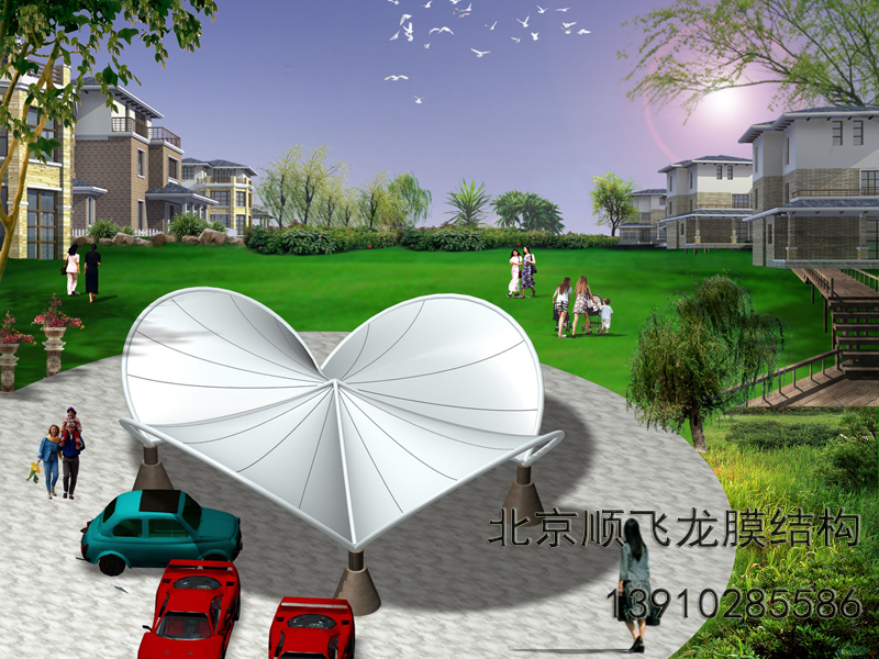 景观膜结构